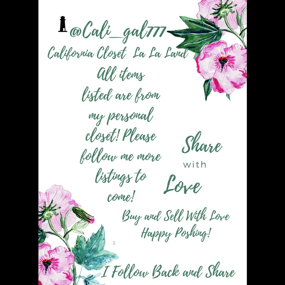 Posher’s,  Please feel free to make an offer🙏😂🌹